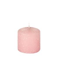 Pillar candle 70x70mm FROST