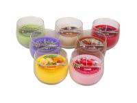 Scented candle in glass filling 125 g