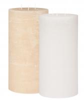 Pillar candle rustic 150x300mm  3 wicks