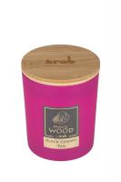 Svíčka MAGIC WOOD 300g, Black Cherry Tea